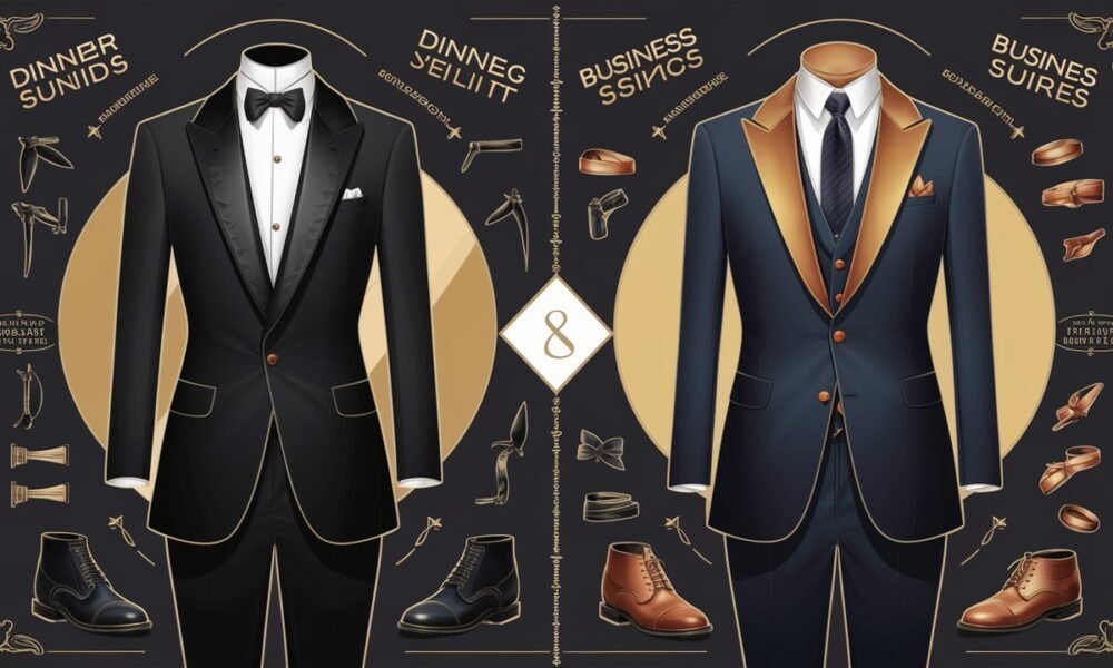 dinner suit vs business suit