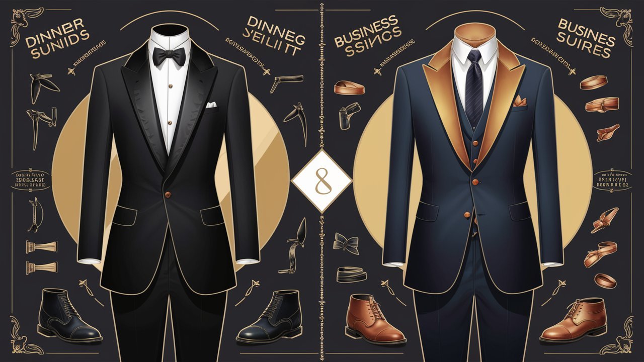 dinner suit vs business suit